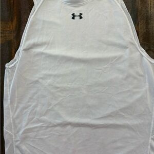 Under Armour Men's White Heat Gear Tank Top